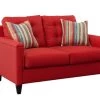 Jitterbug Red Loveseat 2 Jitterbug Red Loveseat -Home Furniture 6800 LS 02 main 1