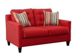 Jitterbug Red Loveseat