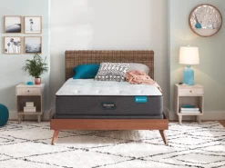 Beautyrest Harmony Cayman Plush Queen Mattress -Home Furniture 700811057 Q main 3
