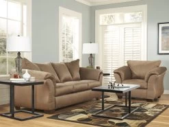 Darcy Mocha Sofa And Chair