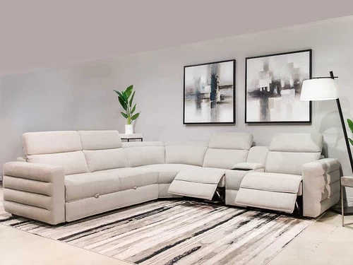 Damian Right Power Recliner 5 Pcs Sectional 4 Damian Right Power Recliner 5 Pcs Sectional - Image 2