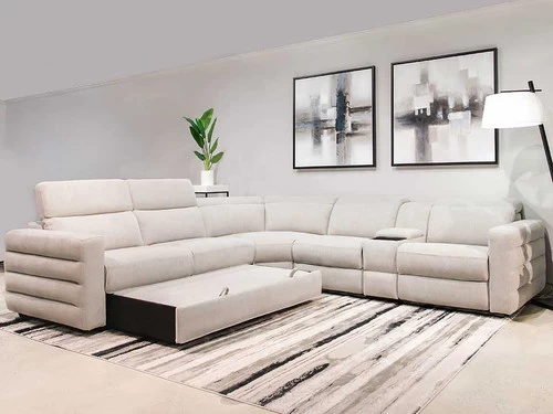 Damian Right Power Recliner 5 Pcs Sectional 5 Damian Right Power Recliner 5 Pcs Sectional - Image 3