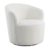 Milton White Swivel Chair 1 Milton White Swivel Chair -Home Furniture 905633 main 1