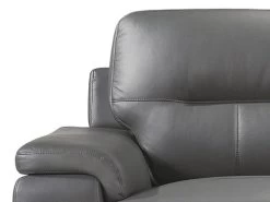Seth Dark Gray Leather Match Sofa 9 Seth Dark Gray Leather Match Sofa -Home Furniture 9514DGY 3 main 4