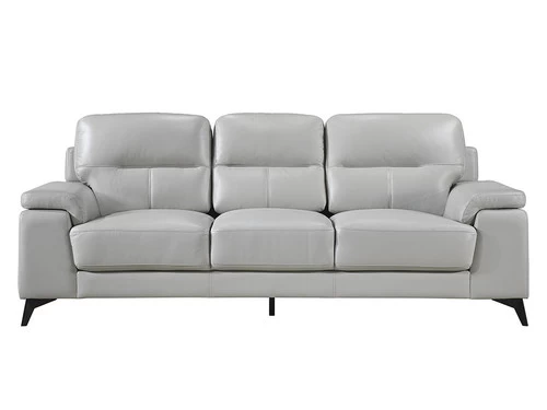 Seth Silver Gray Sofa & Loveseat 2 Pcs Set 4 Seth Silver Gray Sofa & Loveseat 2 Pcs Set - Image 2