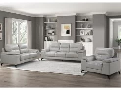 Seth Silver Gray 3 Pcs Set