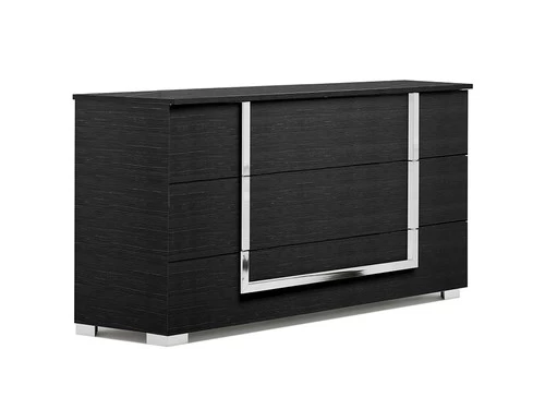 Antonella Black Matte Queen 3 Pcs Set 4 Antonella Black Matte Queen 3 Pcs Set - Image 2