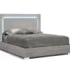 Antonella Gray Matte King Bed -Home Furniture ANL GRY K BED main 1