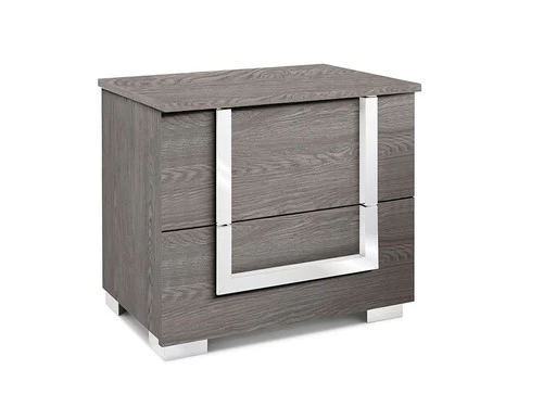 Antonella Gray Matte Queen 3 Pcs Set 5 Antonella Gray Matte Queen 3 Pcs Set - Image 3