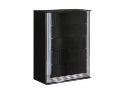 Aspen Black Chest W/ LED