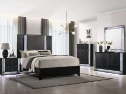 Aspen Black Queen 4 Pcs Set