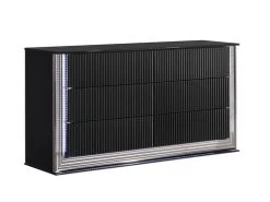 Aspen Black Queen 4 Pcs Set -Home Furniture ASPEN BLK Q4PCS main 3