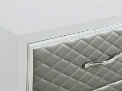 Luxor White/Silver King 3 Pcs Set -Home Furniture B2025W K3PCS main 4