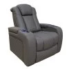 Lisboa Gray Power Recliner -Home Furniture C2216 3906 GRT main 1
