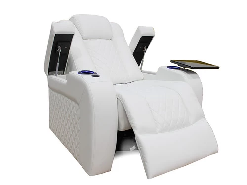 Lisboa White Power Recliner 4 Lisboa White Power Recliner - Image 2