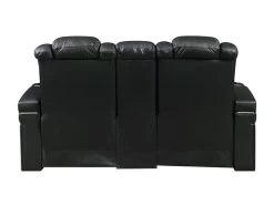 Lisboa Black Power Recliner Loveseat -Home Furniture C2216 8406 BLK main 5