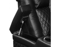 Lisboa Black Power Recliner Loveseat -Home Furniture C2216 8406 BLK main 6