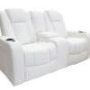 Lisboa White Power Recliner Loveseat -Home Furniture C2216 8406 WHT main 1