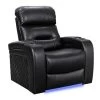 Nico Black Power Recliner -Home Furniture C3000 3906 BLK main 1