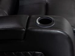 Nico Black Power Recliner -Home Furniture C3000 3906 BLK main 3
