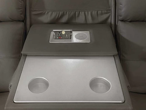 Nico Gray Power Recliner Sofa 8 Nico Gray Power Recliner Sofa - Image 6