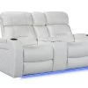 Nico White Power Recliner Loveseat -Home Furniture C3000 8406 WHT main 1