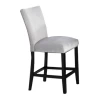 Valentino Silver Counter Velvet Chair -Home Furniture CFC300CVSC main 1