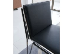 Francis Black Chair -Home Furniture D0250 1054 11 main 4