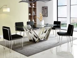 Beverly Dining Black 5 Pcs Set