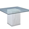 Miramar Marble Square Dining Table -Home Furniture D1560 12542 TABLE main 1
