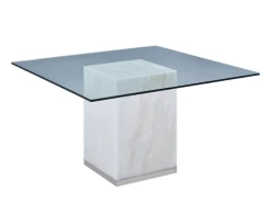 Miramar Marble Square Dining Table