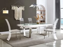 Bonin Rectangular Dining 5 Pcs Set