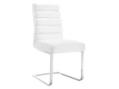 Beaux White Side Chair