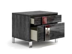 Emma Pewter Nightstand -Home Furniture EMM2NS0 PM main 3