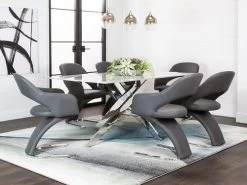 Aldo Charcoal Dining 5 Pcs Set