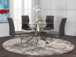 Bravo Charcoal Dining 5 Pcs Set