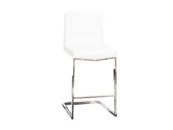 Gamma White Counter Stool
