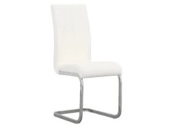 Murano White Side Chair
