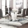 Murano White/Charcoal Dining 5 Pcs Set -Home Furniture G5466 54 01 5PCS main 1