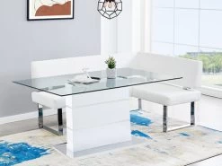 Shay White Dining 2 Pcs Set