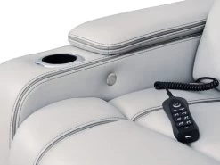 Keli Gray Zero Gravity Leather Power Massage Recliner 12 Keli Gray Zero Gravity Leather Power Massage Recliner -Home Furniture K2193 85PHR AIR main 5