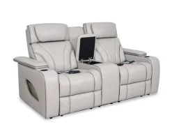 Keli Gray Zero Gravity Power Recliner Loveseat 2 Pcs Set -Home Furniture K2193 73 2PCS main 3