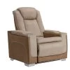 Mirapella Brown Dual Power Recliner -Home Furniture L4313 3906 BRN main 1