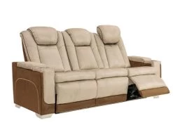 Mirapella Brown Dual Power Recliner Sofa 11 Mirapella Brown Dual Power Recliner Sofa -Home Furniture L4313 7406 BRN main 3