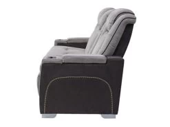 Mirapella Gray Dual Power Recliner Sofa -Home Furniture L4313 7406 GRY main 5