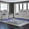 Mirapella Gray Dual Power Recliner 2 Pcs Set 2 Mirapella Gray Dual Power Recliner 2 Pcs Set -Home Furniture L4313GRY 2PCS main 1
