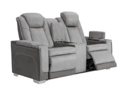 Mirapella Gray Dual Power Recliner 2 Pcs Set -Home Furniture L4313GRY 2PCS main 3