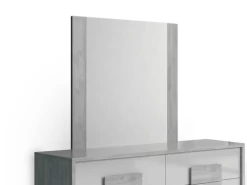 Lia Silver Ash Mirror