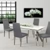 Giselle Ceramic Gray Dining 5 Pcs Set -Home Furniture MC D0325 5PCS main 1