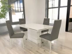 San Julian Gray Dining 5 Pcs Set